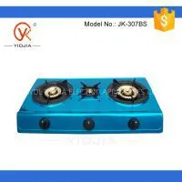 Stainless Steel Three Burner Gas Stove thumbnail-1