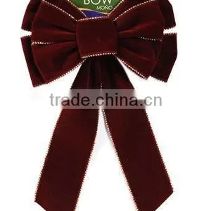 Christmas Velvet Bow thumbnail-1