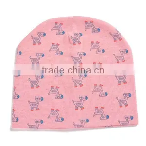 Spring&summer Korea Style 100%cotton Cute Boys&girls Horse Pattern Baby Fancy Beanie Hat thumbnail-5