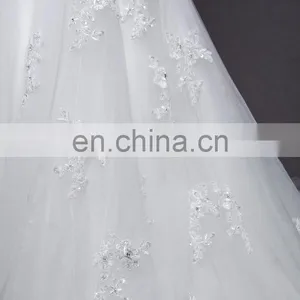 Latest Gowns Designs White Lace V-back Sexy Wedding Dress Bridal Gown 2017 thumbnail-5
