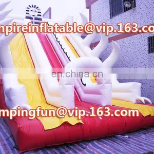 OEM Medium Sized Inflatable Pvc Slide Inflatable Wet or Dry Slide ID-SLM035 thumbnail-1