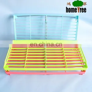 L High Quality PP+Metal Foldable Refrigerator Shelf Bathroom Storage Shelf thumbnail-2