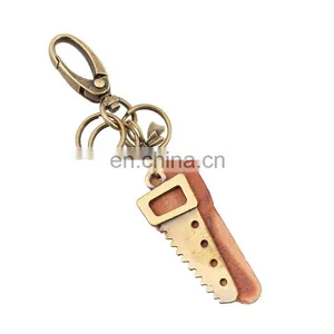 Metal Buckle Clip Key Ring Saw Charm Personalized Keychain for Boyfriend Gifts thumbnail-1