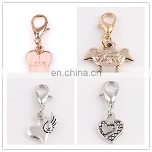 Custom Hollow Wing Keyring With Lobster Clasps Filigree Wing Key Holder Gold Wings Keychain thumbnail-6