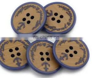 Custom Embossed Plastic Button For Clothing 4 Hole thumbnail-5