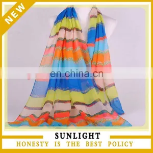 New Style Fashion Scarf Shawl Voile Scarf thumbnail-1