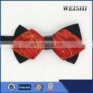 Good Quality Fancy Microfiber Flower Bow Tie for Girls thumbnail-1