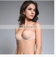 Clear Self Adhesive Invisible Stick Strapless One Piece Bra for Wholesale thumbnail-1