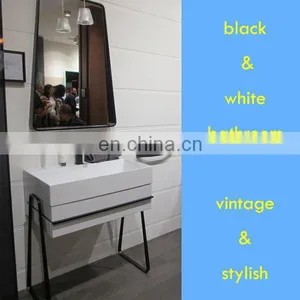 2018 Amazing Metal Vanity Base for Grey Bathroon Design thumbnail-1