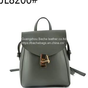Black PU Leather BackpackJL8200# thumbnail-1