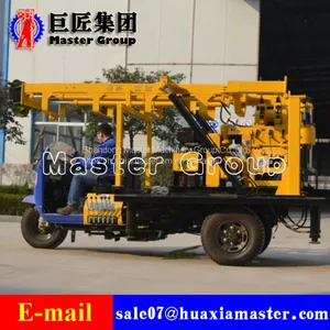 XYC-200A Tricycle-Mounted Hydraulic Rotary Drilling Rig thumbnail-1