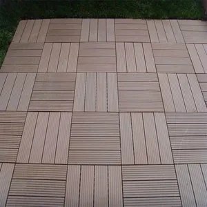 UV Resistant WPC Timber Plastic Wood Flooring Outdoor Decoration Co-extrusion Decking thumbnail-3
