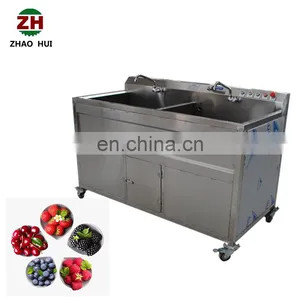 Professional Hotel Ozone Air Bubble Vegetable Apple Berry Washer Machine thumbnail-4