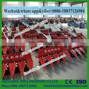 Small Harvester/wheat And Rice Reaper Machine/paddy Harvester Factory thumbnail-1