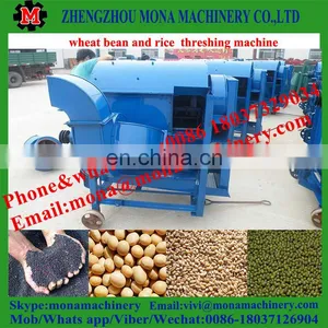 Hot Sale Mini Paddy Wheat Thresher / Manual Rice Husk Peeling Machine / Paddy Rice Sheller Machine thumbnail-4