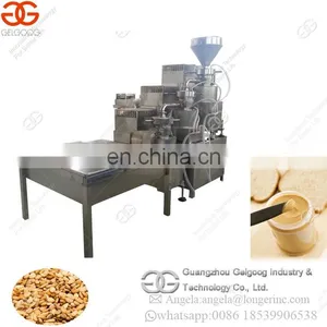 Easy Operate Energy Saving Automatic Shea Peanut Butter Making Machine Tahini Tomato Sesame Paste Processing Line Price thumbnail-4