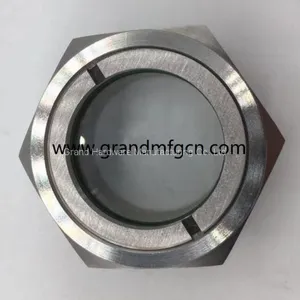 High Pressure Stainless Steel 316L Oil Level Sight Glass Male Npt Thread 1/4 Inch 2 Inch thumbnail-5