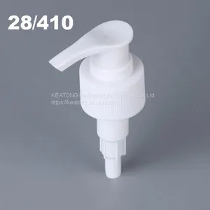 28/410 Factory Direct Wholesale White Color Plastic Hand Press Type Lotion Pump thumbnail-1