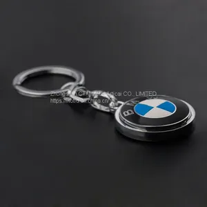 Football Key Chain With Manchester United Logo on It. thumbnail-3