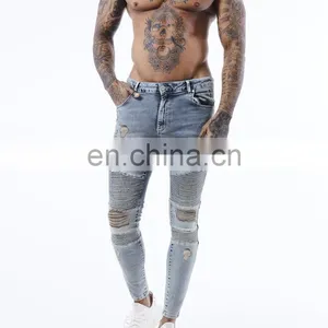 DiZNEW 2019 Welcome Designs Trousers Biker Skinny Jeans Men thumbnail-5