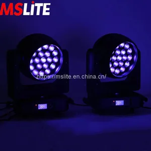19X25w Rgbw 4in1 Wash Zoom Led Moving Head Light Wedding Party thumbnail-1