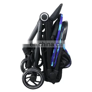 Hot Sale 3 In 1 New Travel System Baby Stroller With Pu Wheels /carrycot And Carseat thumbnail-6