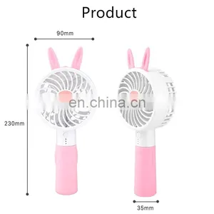 New Product Ideas 2020 Usb Handheld Charging Cooling Air Mist Fan With Spray thumbnail-3