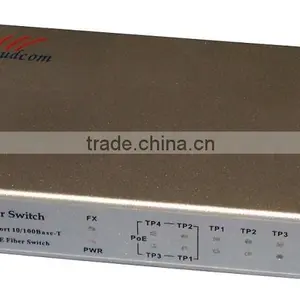 5 Ports 10 100 1000M POE Optical Converter thumbnail-4