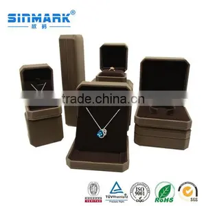 SINMARK Customized 2016 Luxury Leather Foam Inserts Jewelry Box Gift Box for Necklace/ring/pendant/bracelet Box thumbnail-6