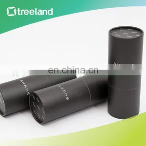 Customized Fancy Black Cylindrical Cardboard Boxes thumbnail-5