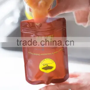 Customer Printed China Made Plastic Foil Laminated Bag With Snout for Baby Food thumbnail-2