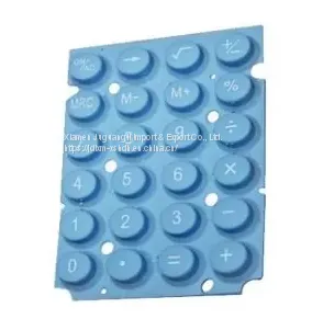 OEM Heat Resistant Silicone Keyboard 50 Shore A For Calculate thumbnail-5