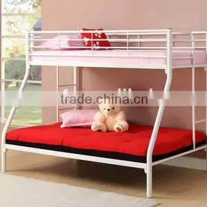 Metal Bed , Twin Over Full Iron Bunk Bed thumbnail-1