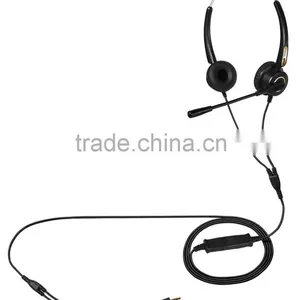 Unidirectional Microphone High Quality Call Center USB 3.5mm Rj9 Headset Quality Choice thumbnail-4