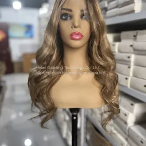 Wholesaler of 6Y14 13x6 Luxury Highlight Human Hair Lace Wig thumbnail-1