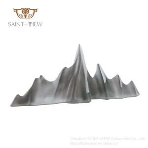 2022 New Design Crystal Decor Deer Mini Statue Sculpture Chopsticks Rack Asian Zen Life thumbnail-5