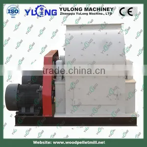 Horizontal Chain Organic Fertilizer Straw Hammer Mill Crusher 5-10ton / h thumbnail-4