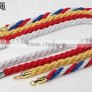 Hangging Rope With Golden Hook For Barriers thumbnail-2