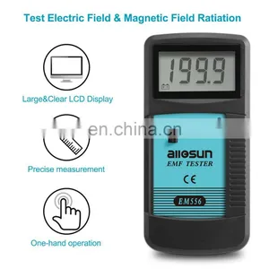 September Sale Factory Supply Electromagnetic Waves Detector EMF Tester Milligauss Detector Wholesale thumbnail-4
