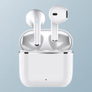 Ecouteur Bt San Fil High Quality In-ear Headphones Wireless Audifonos Earbuds PRO 4 TWS thumbnail-3