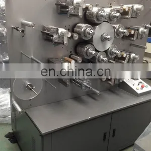 UGS1007 7 Full Color Front Back Two Side Automatic Rotary Fabric Label Printer, Fabric Cotton Label Wash Ribbon Printing Machine thumbnail-2