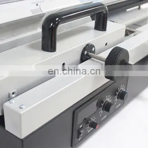 Desktop Glue Binder 40mm Perfect Binding Machine A4 Size Manual Glue Binding Machine Desktop Book Binding Machine thumbnail-5
