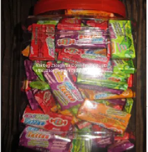 Fancy 4cm, 7cm Fruit Flavour Chewing Gum Tatoo Chicle Tatoo Bubble Gum in Bags, Jars thumbnail-5