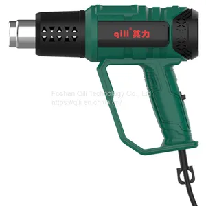 Qr611A Industrial Electric Hot Air Gun Thermoregulator LCD Heat Guns Shrink Wrapping Thermal Heater Nozzle thumbnail-2