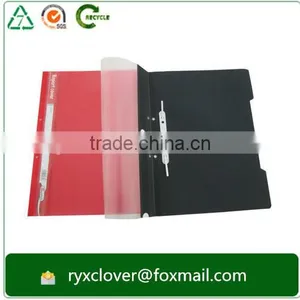 Plastic Clip Report Cover File Folder With Pocket thumbnail-2