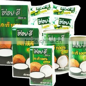 Coconut Milk 100% AROY-D Absolute UHT From Thailand thumbnail-1