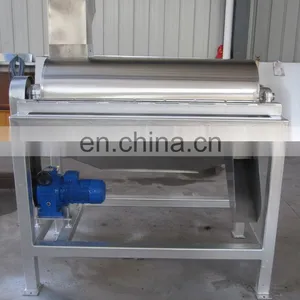 Factory Stainless Steel Tomato Paste Processing Machine Mango Pulper Pulping Equipment Fruit Puree Vegetable Pulp Making Machine thumbnail-4