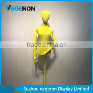 High Quality Fiberglass Mannequin Torso With Wood Arms thumbnail-1