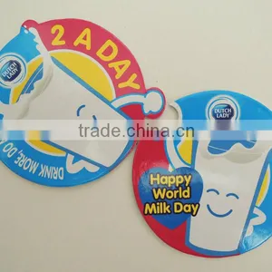 Round Absorbent Paper Drink Coasters, Paper Printed Cup Pad & Mats thumbnail-5
