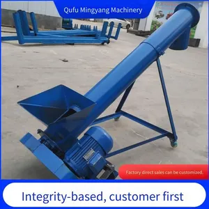 3-meter-long Screw Conveyor, Stainless Steel Powder Chemical Feeding Machine With a Diameter of 219, Powder Speed-adjustable Feeder thumbnail-3